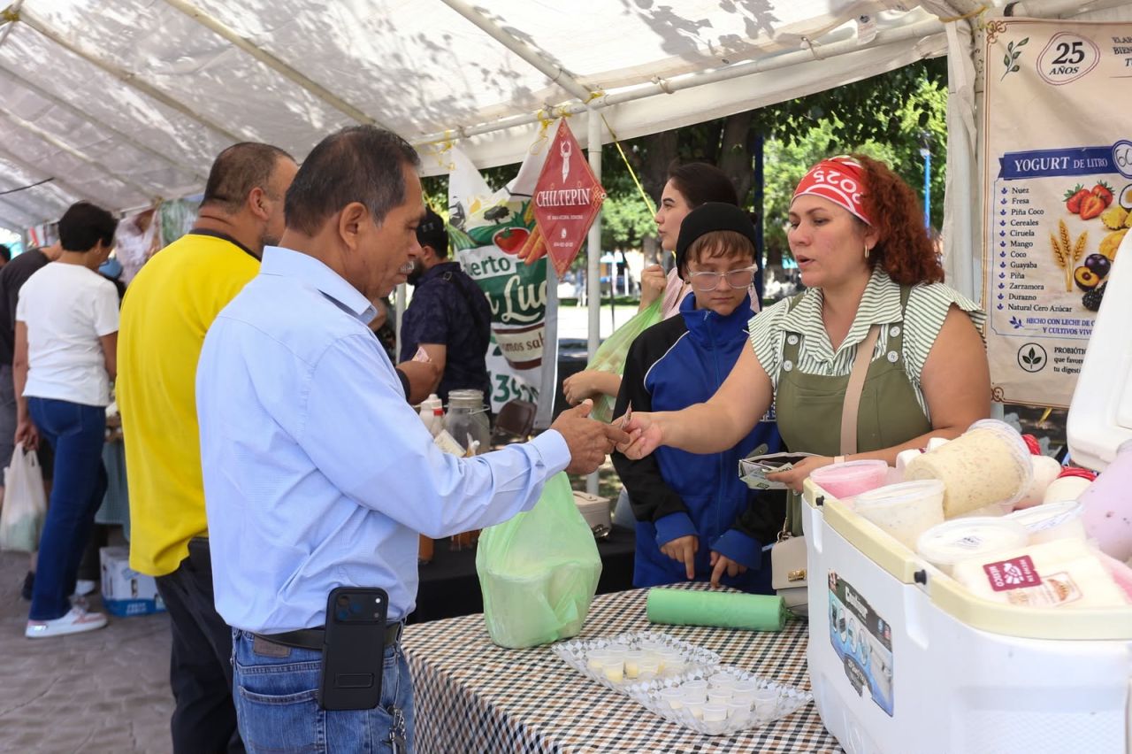 Invitan al Mercado de Productores este sábado en la Plaza de Armas de Delicias
