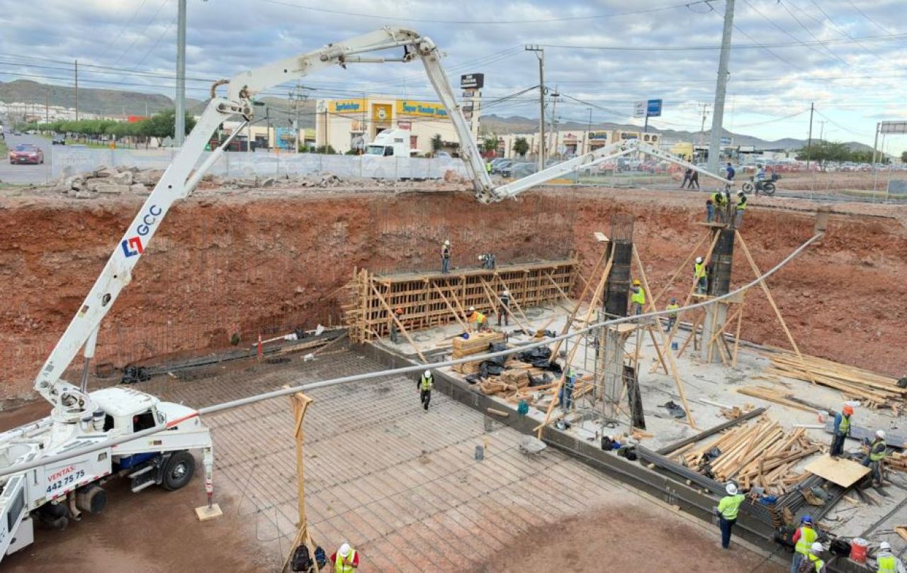 Realiza SCOP colados de cimentación en el Paso Inferior Los Arcos
