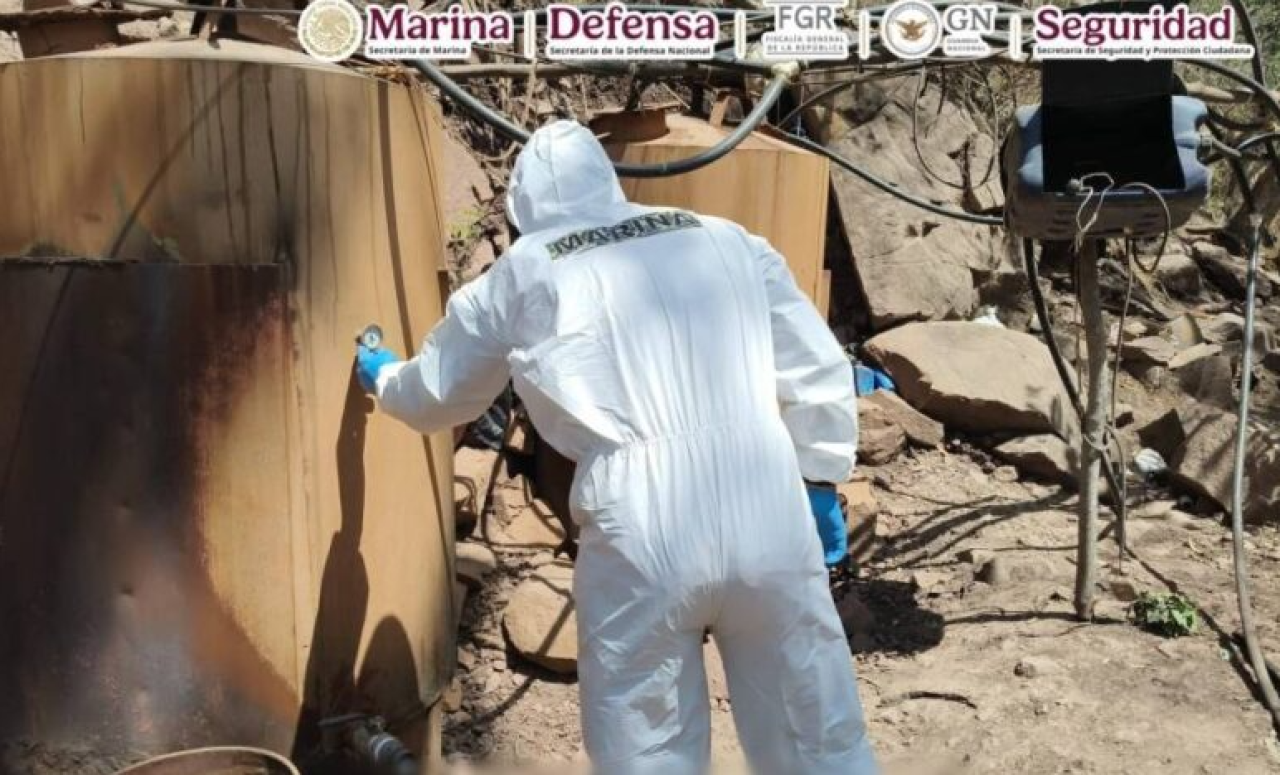 Localizan e inhabilitan laboratorio clandestino en Sinaloa